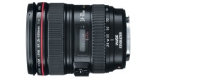 Canon Lens, STANDARD ZOOM EF 24-105mm f/4 L IS USM w/ Case LP1219, and Lens Hood EW-83H