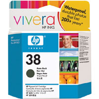 HP 38 Matte Black Pigment ink Cartridge