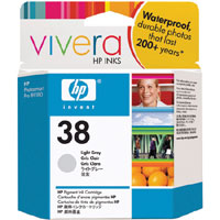 HP 38 Light Gray Pigment ink Cartridge