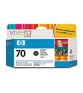 HP 70 Matte Black Vivera Ink Cartridge for Z2100/Z3100/Z3200