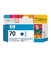 HP 70 Blue Vivera Ink Cartridge for Z3100/Z3200