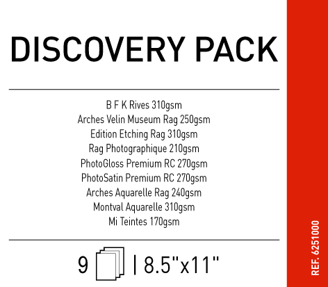 Discovery Pack 260 gsm - 8.5" x 11"